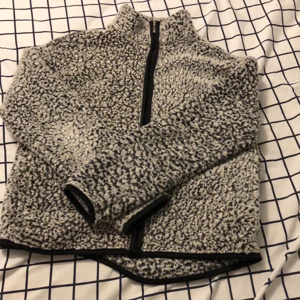 target, large, zip up jacket